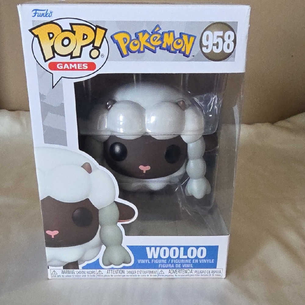 Funko Wooloo Vinyl Figure - White, Brown & Pink